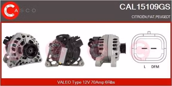 Alternatore 70A