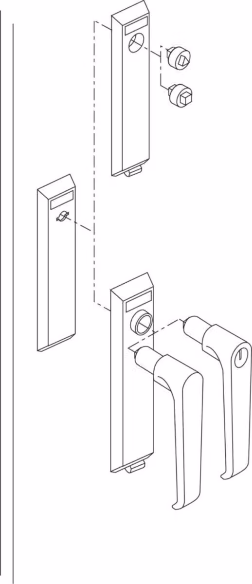 Inserto a doppia barra Schneider Electric NSYSTDCSX