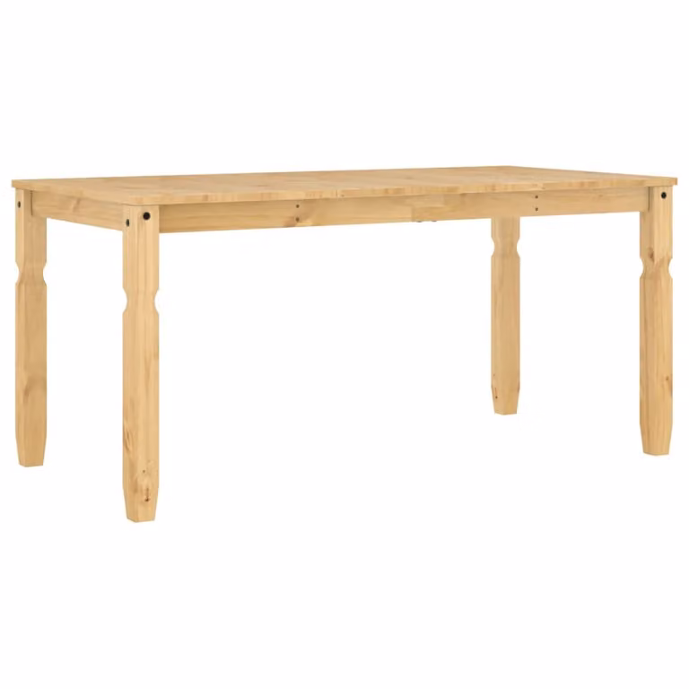 Tavolo da Pranzo 160x80x75 cm in Legno Massello di Pino