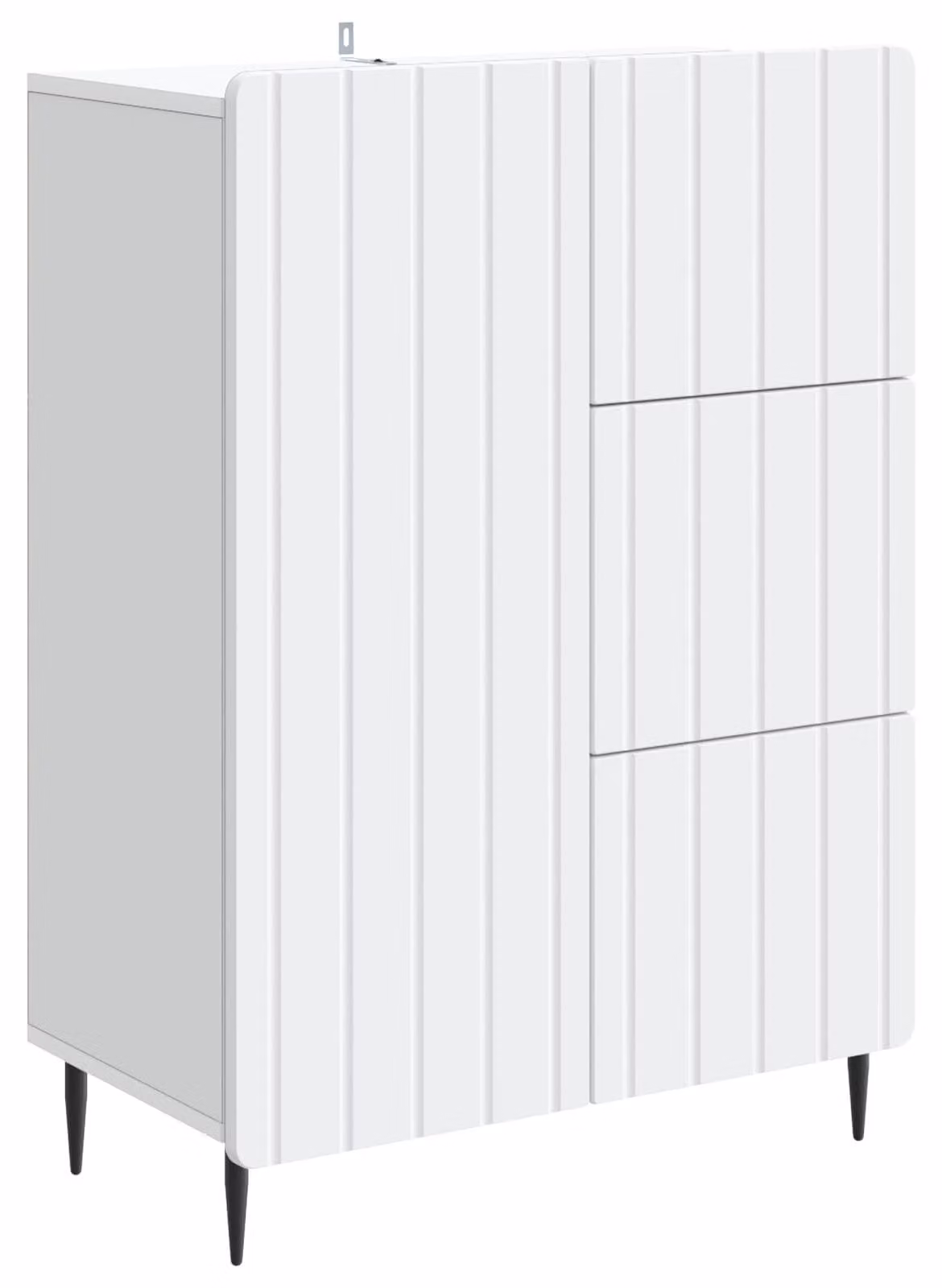 Credenza Bianco 66 x 34,5 x 91,5 cm Legno ingegnerizzato