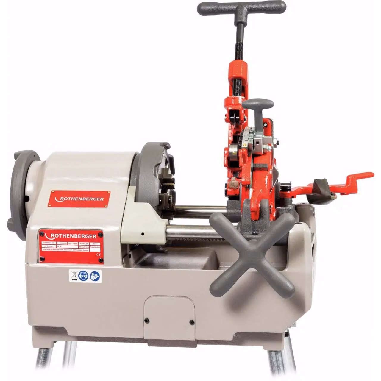 ROTHENBERGER SUPERTRONIC 2SE, testa di filettatura automatica, BSPT R 1/2-2", 230V - 1500004023