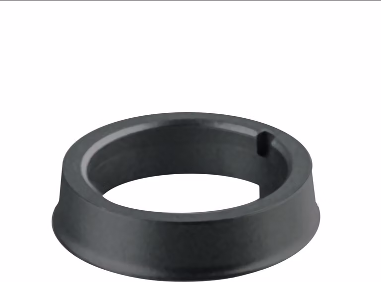 Georg Schlegel Anello distanziatore, nero rotondo Colore nero - 1 pezzo
