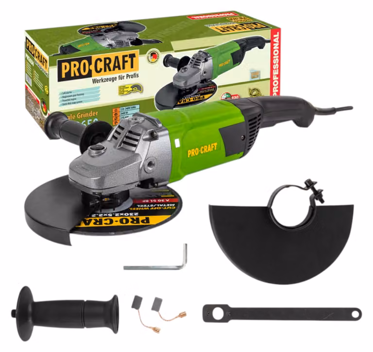 Smerigliatrice angolare Procraft PW2650 2600 Watt 230 mm