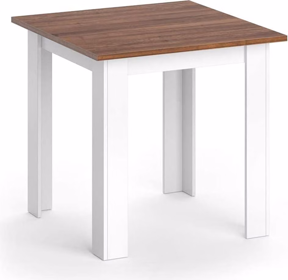 Tavolo da pranzo Vicco Karlos Noce 80 x 80 cm, Model 29019