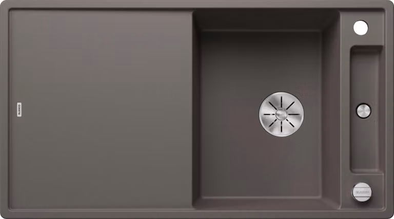 Blanco AXIA III 5 S lavello 915 x 510 mm grigio vulcanico senza vasca multifunzione 527222