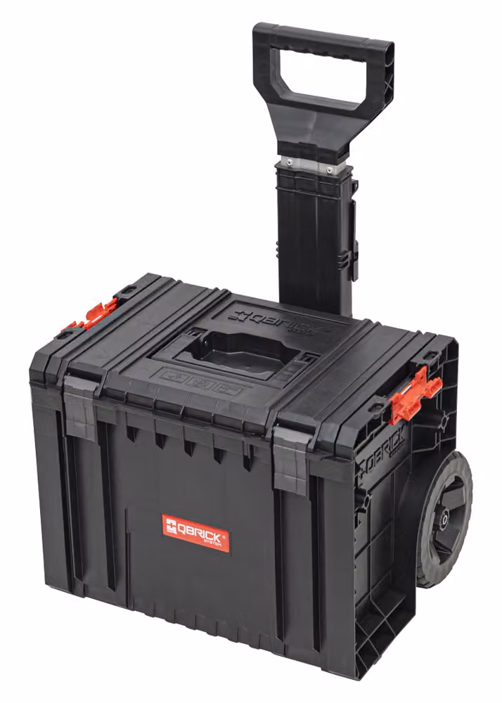 Box QBRICK System PRO Cart, con maniglia, su ruote