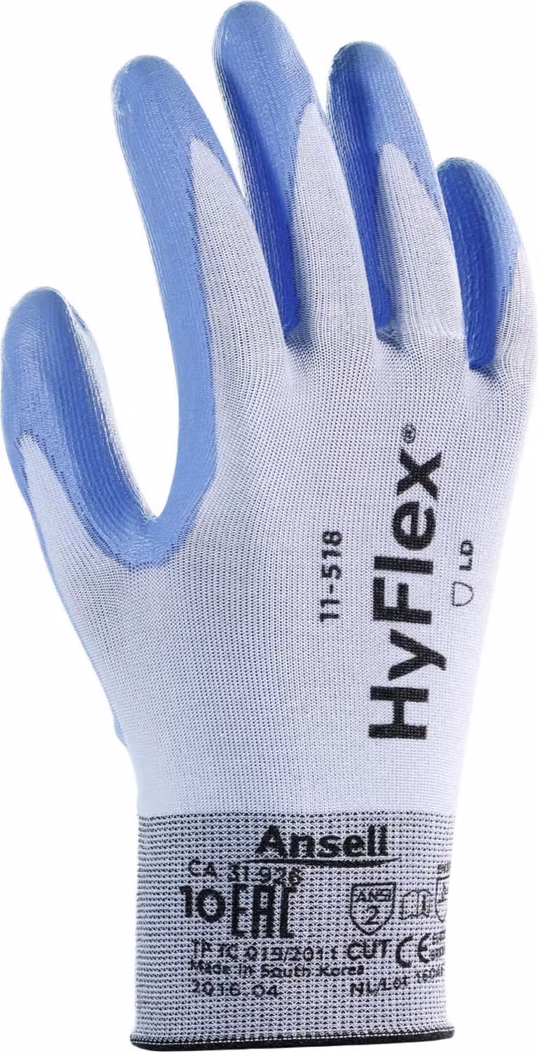 Ansell paio di guanti HyFlex 11-518, taglia: 8