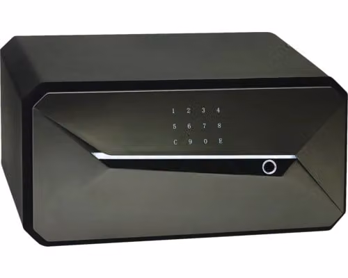 Cassaforte in acciaio RS.23.DE.FIN con codice elettronico e serratura a impronta digitale