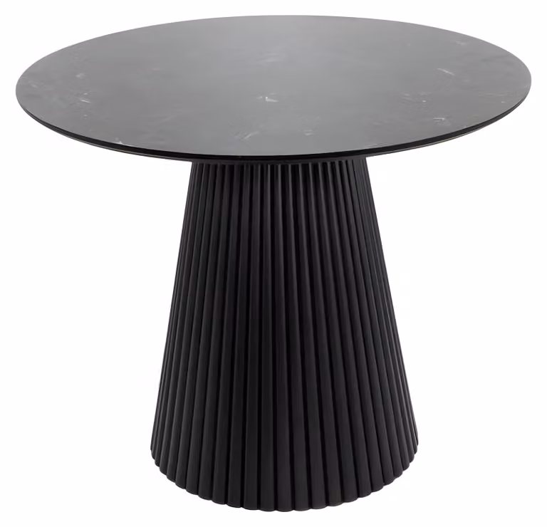 Designer Schwarzer Esstisch Moderne Esszimmer Luxus Holztische
