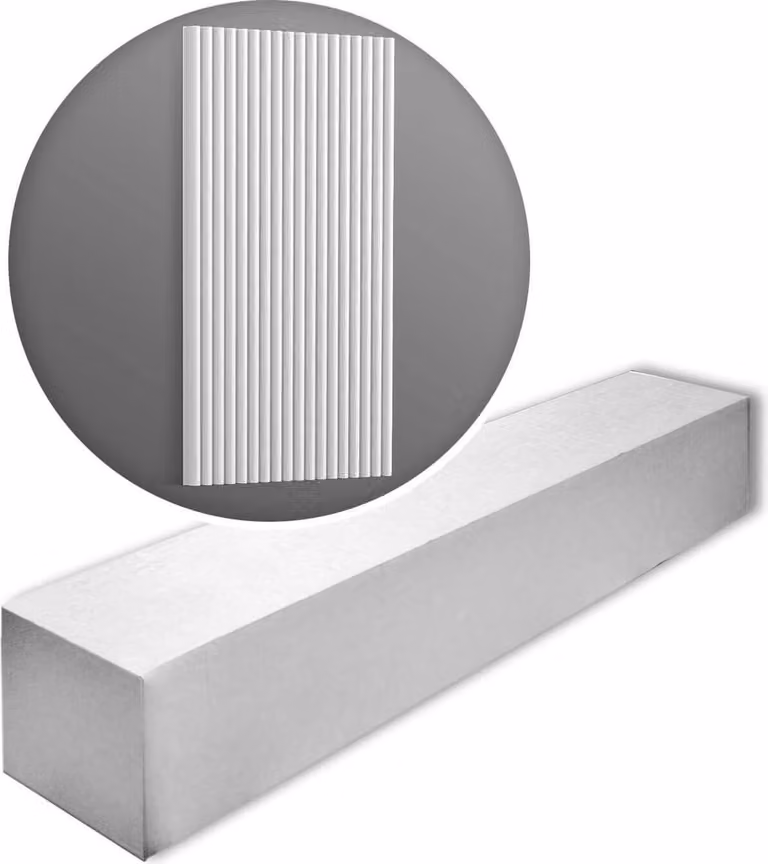 Orac Decor WX210-box REED 3D Wallpaneele 1 Karton SET mit 10 Paneelen | 20 m