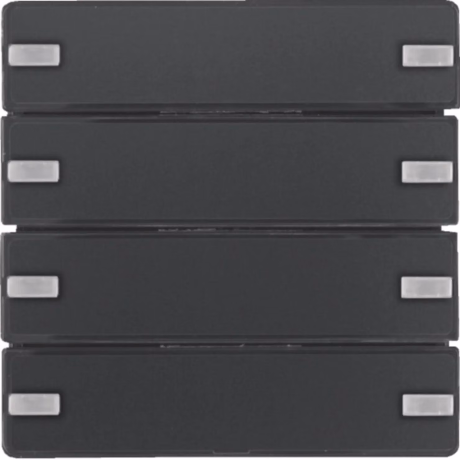Sensore a pulsante 4 volte anth/sam - Sensore a sfioramento KNX 8 volte 80144326