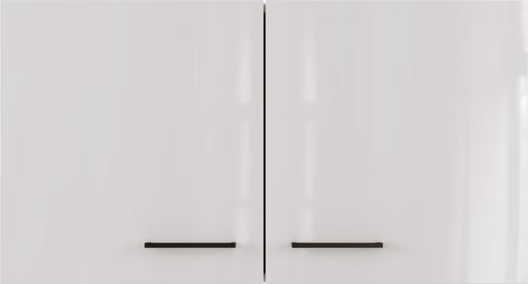 Mobile da cucina superiore Flex Well Lund 100 x 32 x 54,8 cm grigio chiaro lucido grigio fumo opaco