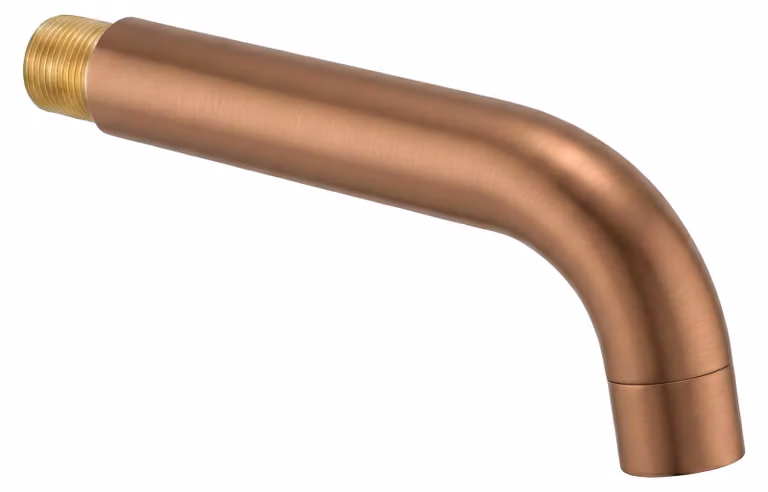 Beccuccio Del Rubinetto Rea Lungo 16Cm Rame Spazzolato