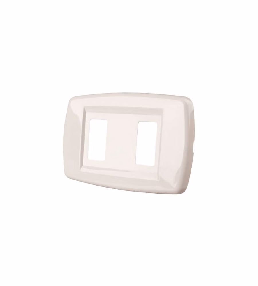 Poly Pool Placca Tecnopolimero Avorio - 115x70 mm