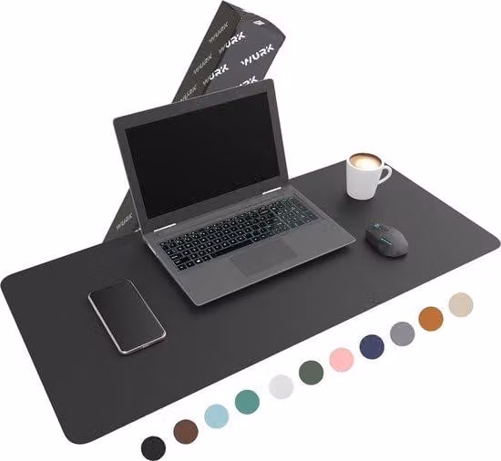 Tappetino da scrivania grande - Tappetino per mouse e da scrivania multifunzionale [90 cm x 43 cm]