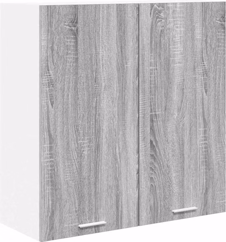 Armadio pensile Grigio Sonoma 80 x 31 x 80 cm Legno multistrato