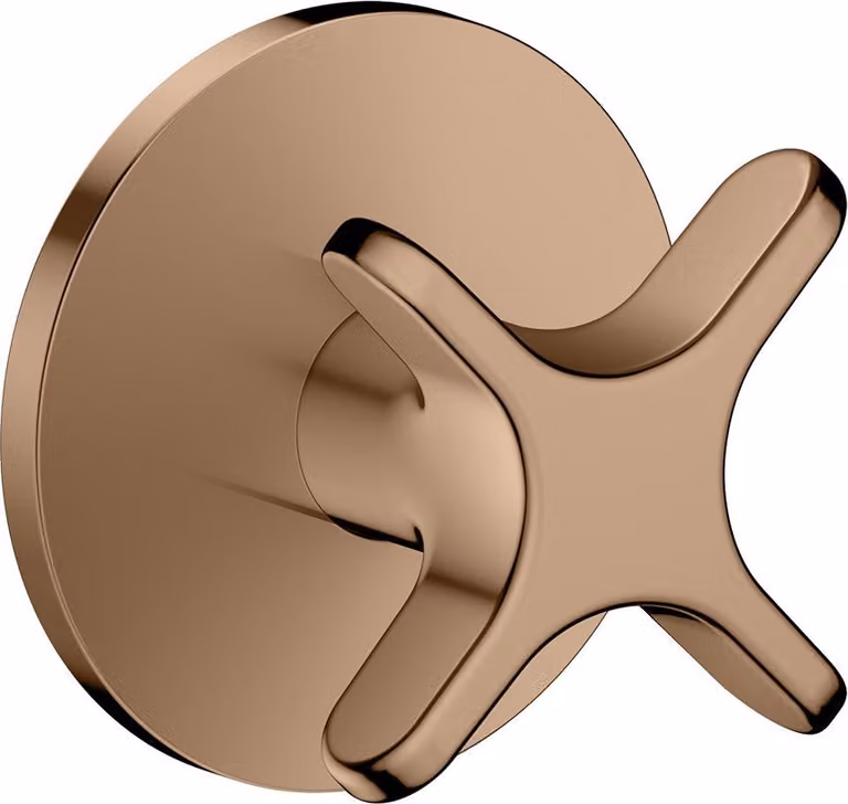 hansgrohe AXOR One robinet d'arrêt encastré, avec poignée croisillon, 48771300, 48771300