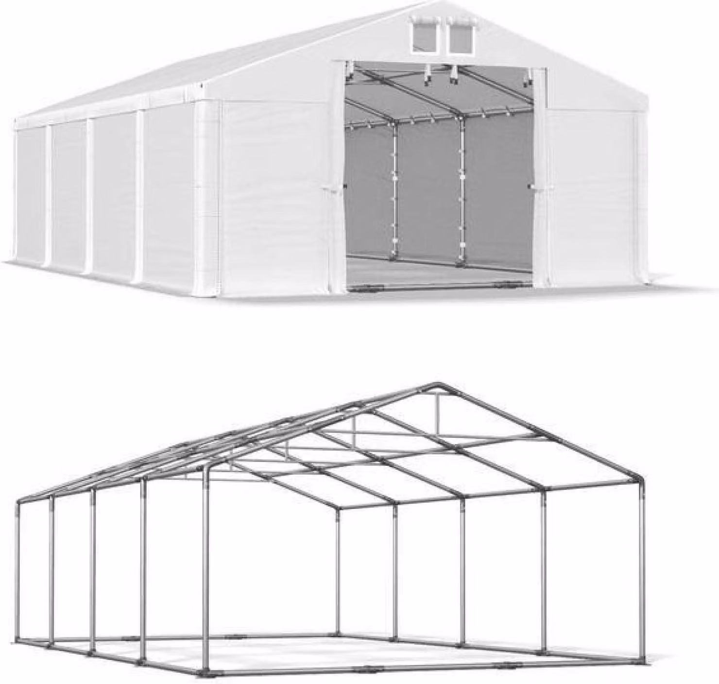 Estate Magazine Tenda 5x8 Bianco SUMMER PLUS MSD
