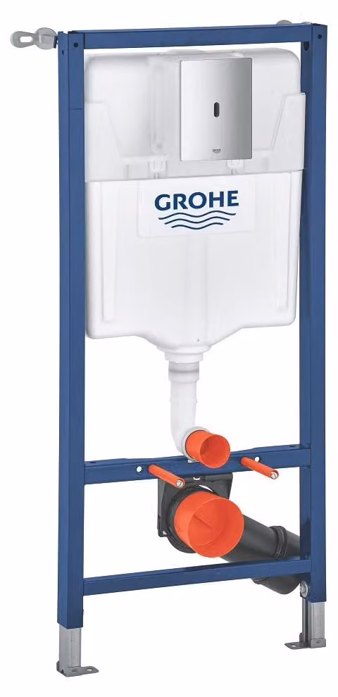 Grohe Solido 3 en 1 ensemble de WC avec Tectron Bau E, hauteur de construction 1130mm, FG-39883000, FG-39883000