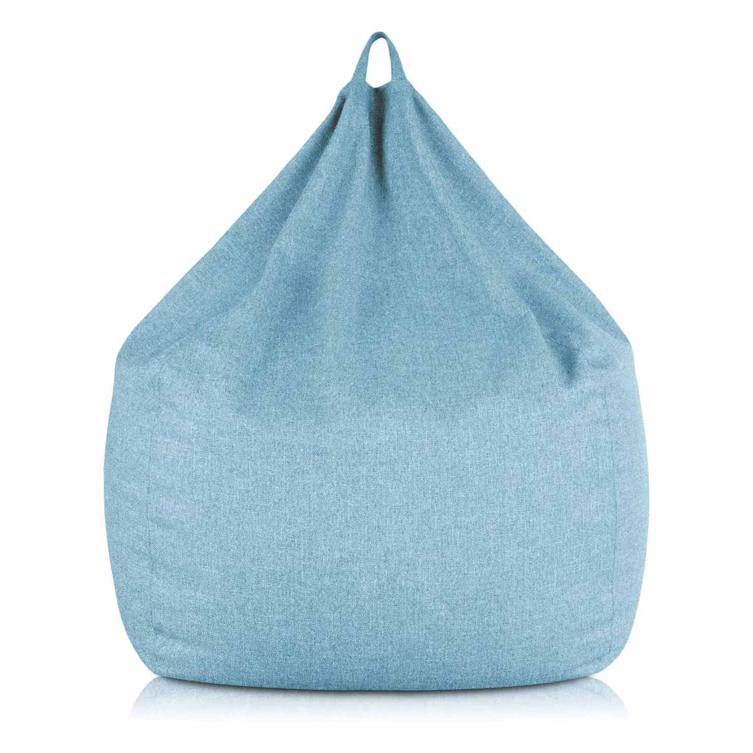 Poltrona sacco Pouf Piuma Celeste S