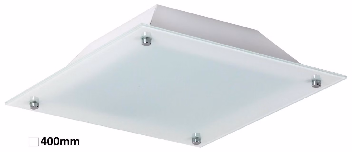 Rabalux Lampada da soffitto LED bianca Lars 400x400mm 18W 3048