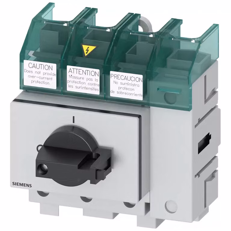 Siemens SENTRON, sezionatore di carico 3LD5 UL, interruttore generale, a 4 poli, omologato 3LD52000TL11