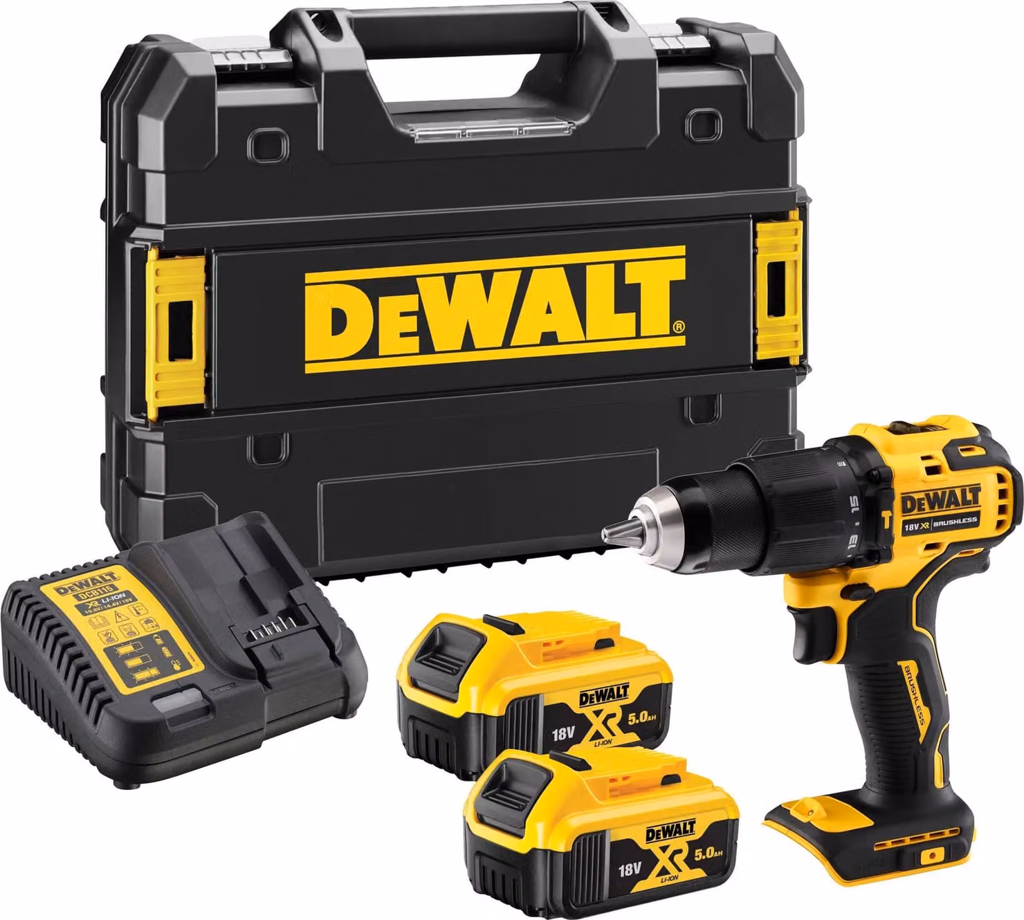 DeWalt DCD709P2T-QW Trapano a percussione a batteria 18V
