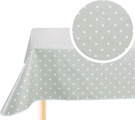 Pannello in PVC rettangolare - Per uso interno ed esterno - 1 pezzo - Verde salvia - 140 cm x 200 cm