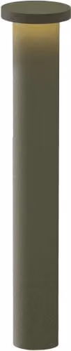 Paletto luminoso da giardino Tiberio Bollard LED Rossini Group Verde 10W 4000K IP65 Altezza: 45 cm – 1