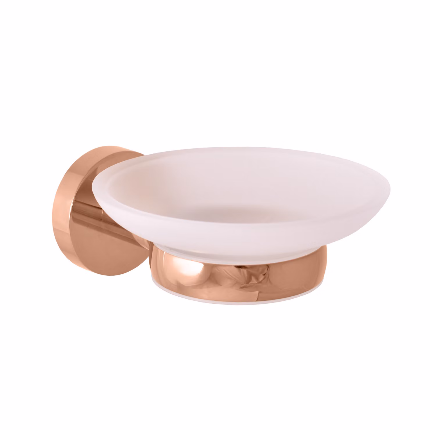 Slezák-RAV: Portasapone in vetro - rosa dorato - lucido COLORADO COA0300ZRL ROSA DORATA - lucido