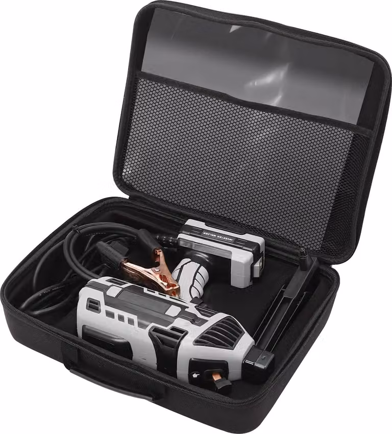 Saldatore a mano, portatile 220V, regolabile 20-200A, nero