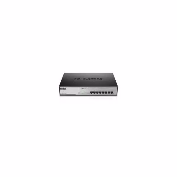Switch di rete non gestito D-Link DGS-1008MP Gigabit Ethernet con supporto Power over Ethernet (PoE), nero – 2