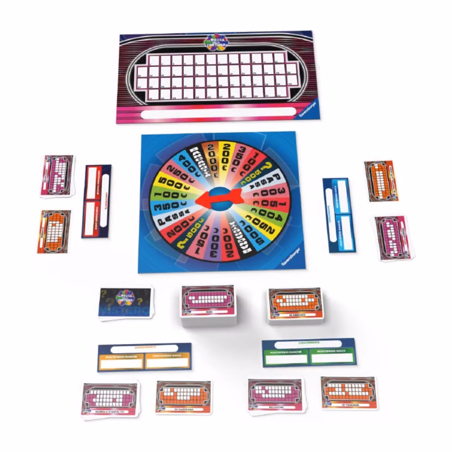 Ravensburger La Ruota della Fortuna Gioco da Tavolo Multicolore per Famiglia e Competizione – 2
