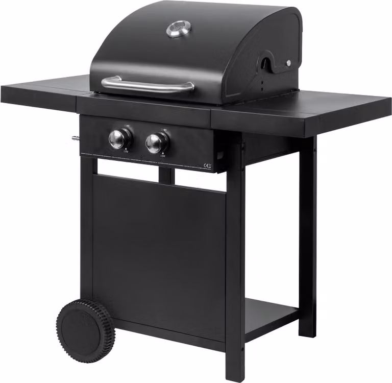 Grill de Gas de 2 bruciatori Master Grill MG669, design compatto, facile pulizia e accensione elettronica