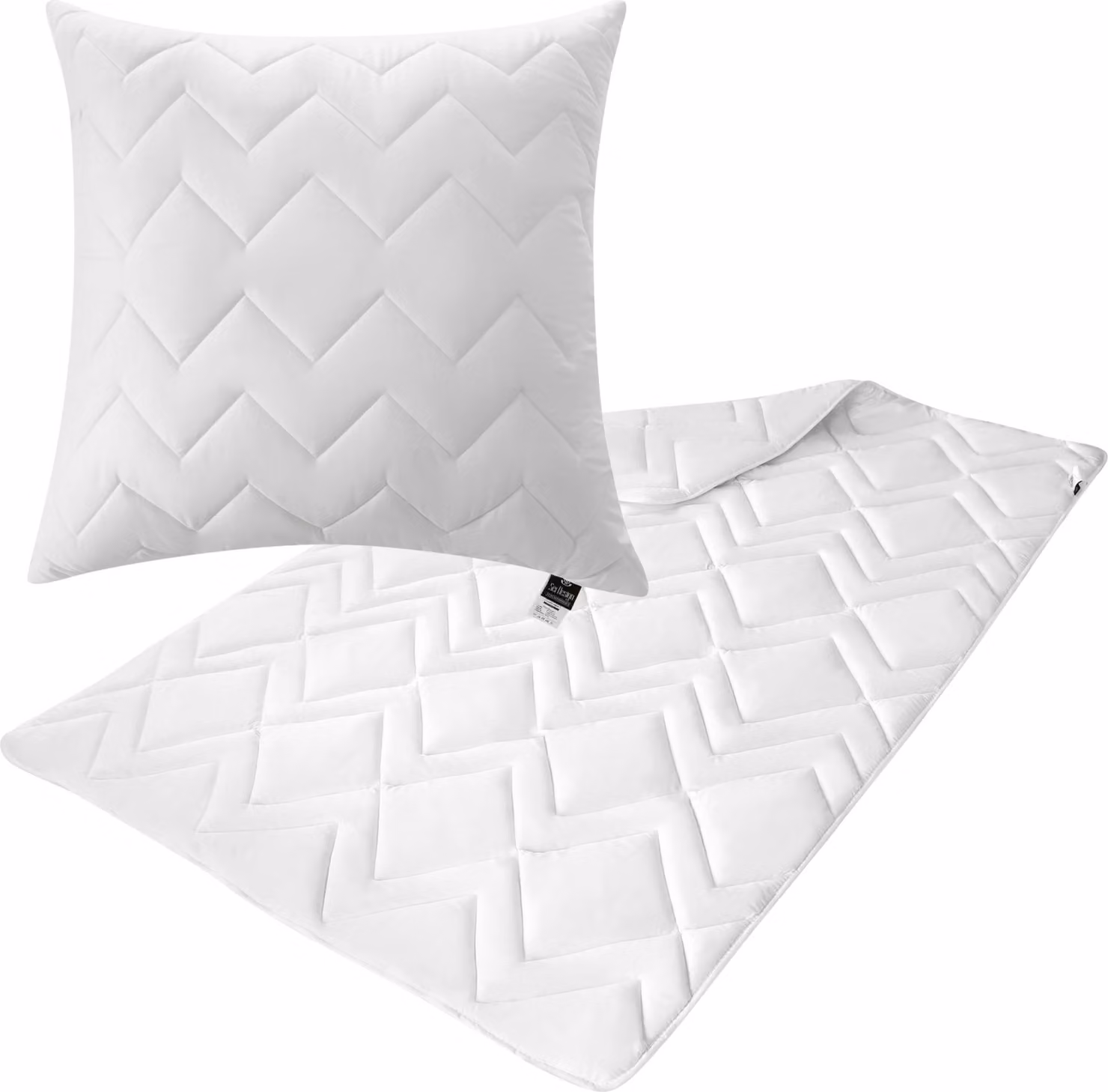 Set da letto in microfibra: piumino + cuscino, estate, 135x200 + 80x80