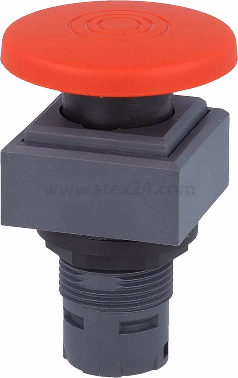 Georg Schlegel Tasto a battente quadrato, QUARTRON corsa 6,0 mm - 1 pezzo