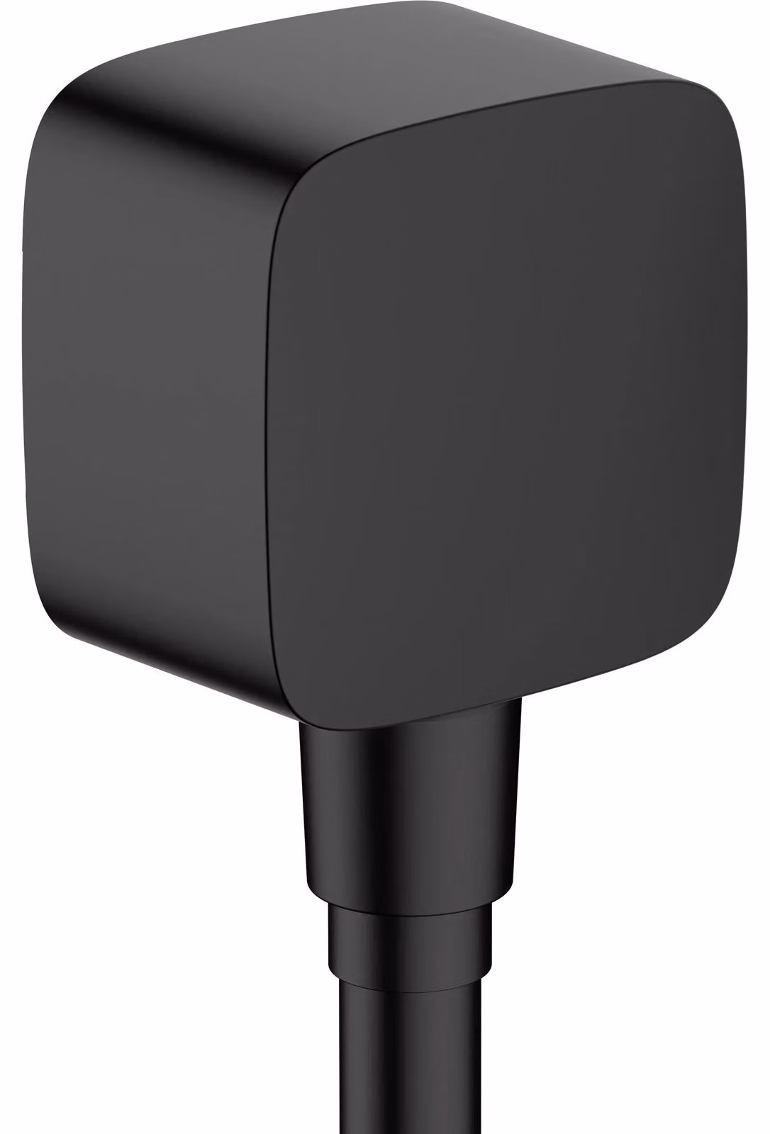 hansgrohe FixFit raccords de flexibles avec clapet anti-retour et coude en plastique, 26457670, 26457670