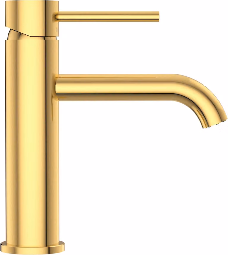 Miscelatore per lavabo BALNEO, modello CASCADE, colore: oro lucido