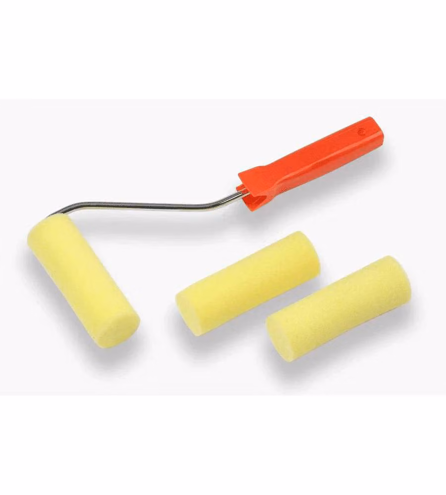 Masidef Set rulli verniciatura assortiti 4 pezzi per lavori pittura