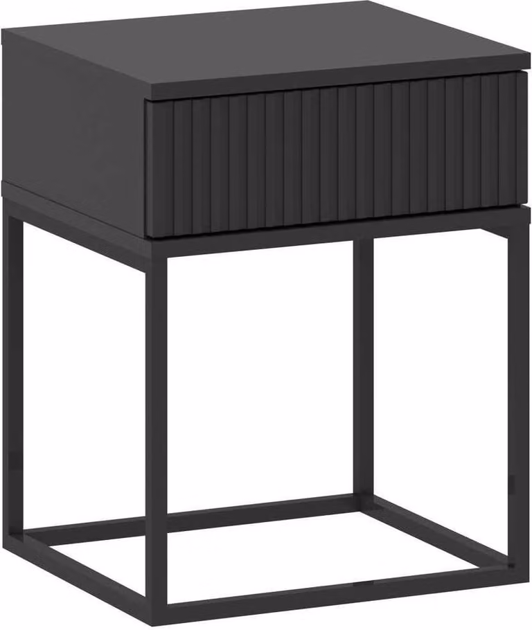 Comodino con cassetto MARETA 1 - antracite