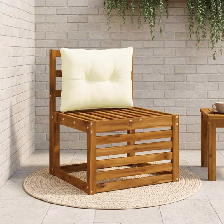 Cuscino per schienale vidaXL PUTTEN in poliestere, beige