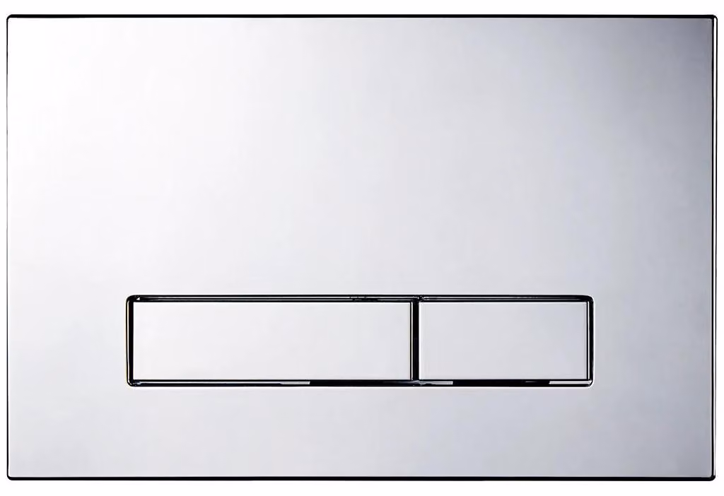 CERANO - Pulsante di comando per moduli WC Lite/Slim - ABS - cromato