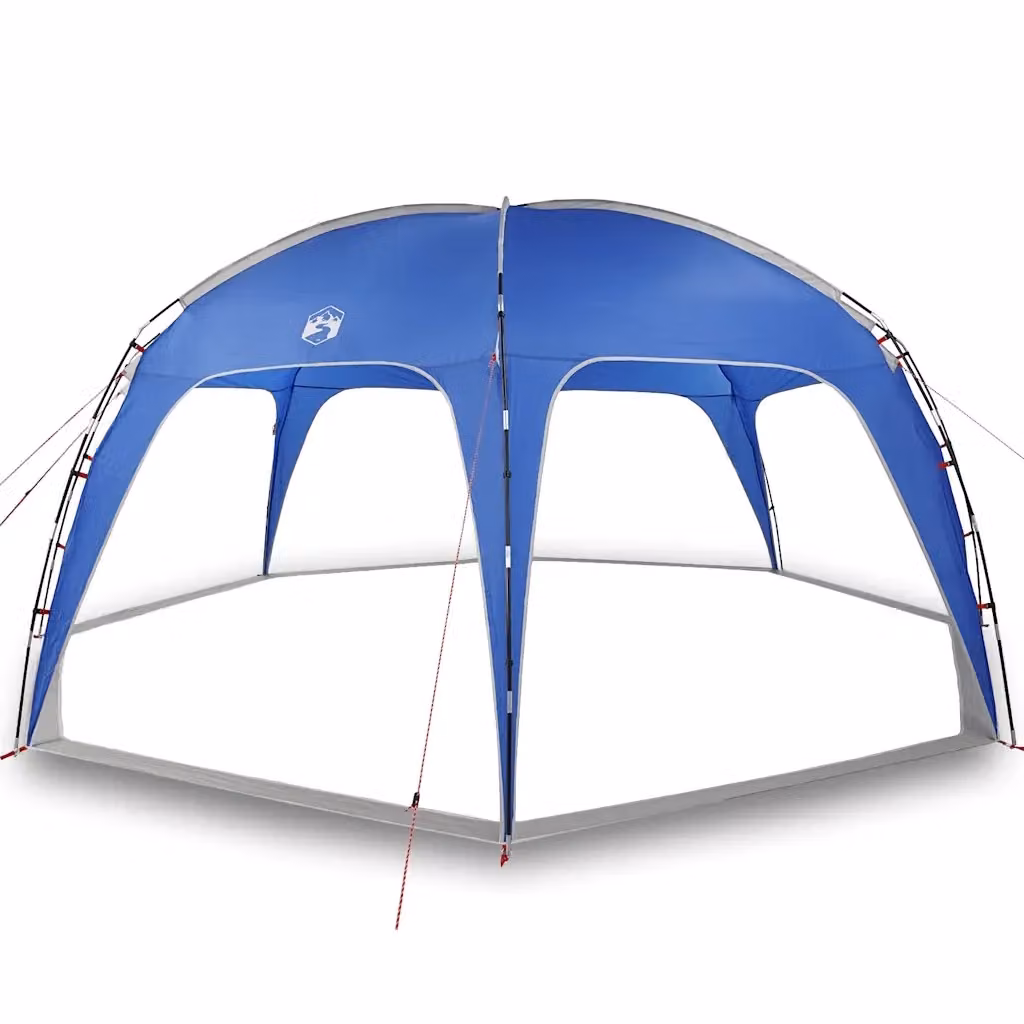 Tenda da campeggio e per feste impermeabile azzurra in poliestere e fibra di vetro DESIGN IN 359641 – 2