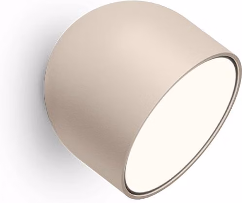 Vibia Plusminus Solo Plafoniera e Applique da Incasso LED Regolabile Beige