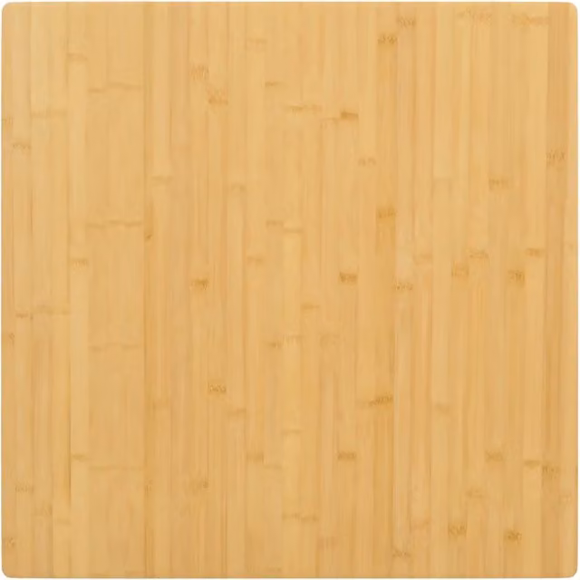 Dessus de table 80x80x2,5 cm bambou
