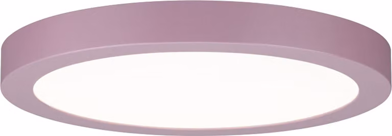 Paulmann Abia, pannello LED rotondo, diametro 300 mm, 22W, 2700K, luce pastello viola, plafoniera ultrapiatta – Art. 70989