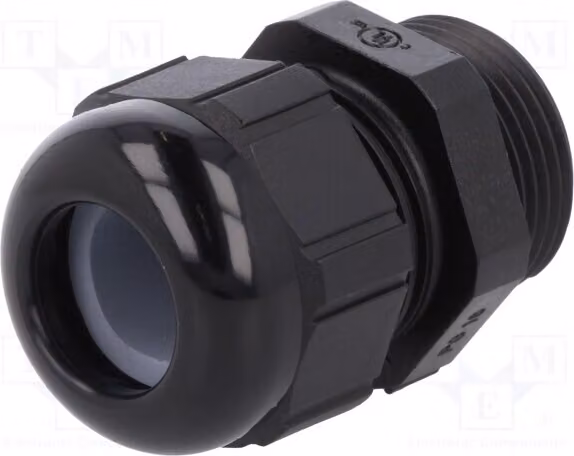 1 x Raccordo per cavo, grado di protezione IP68, colore nero, codice prodotto 53015340, materiale: [specificare il materiale]