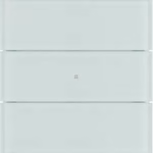 Berker 75163090 Sensore a sfioramento triplo in vetro, bianco polare B.IQ
