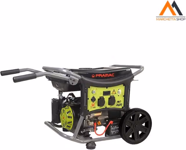 Generatore a benzina WX 3200 ES da 2850 Watt con avviamento elettrico, colore giallo