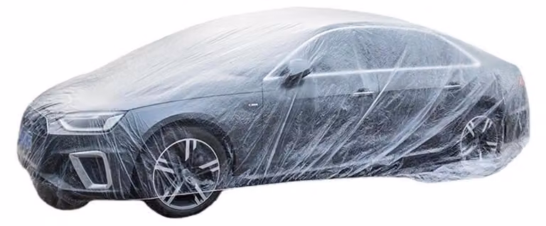 Copertura per auto, universale, 480x750 cm, in materiale PEVA, resistente alla polvere e all'acqua